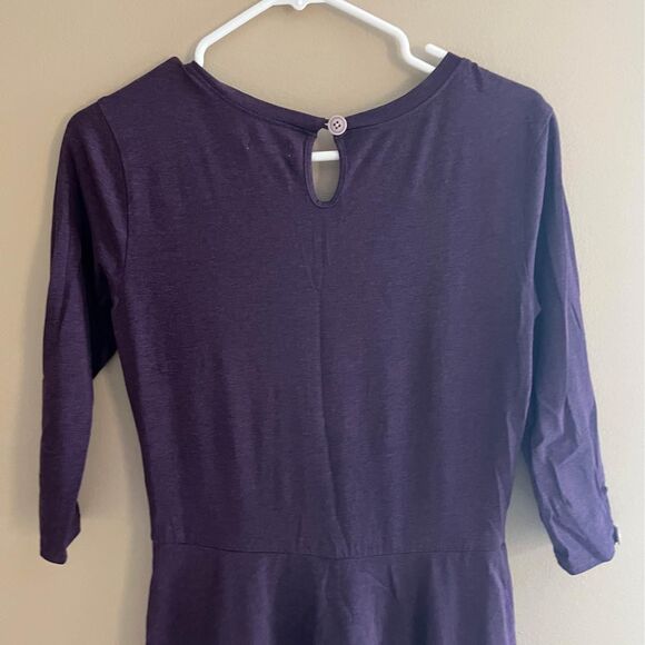 Womens Matilda Jane Lavender Queen of Hearts 3/4 Sleeve Fit & Flare Dress Size S - Picture 8 of 10